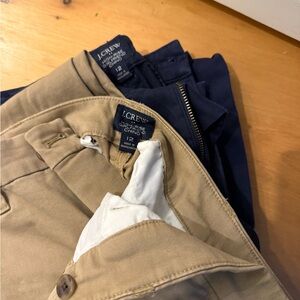J. Crew Women's Chinos - Beige and Navy